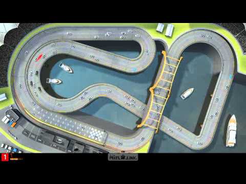 PixelJunk Racers 2nd Lap - Race Gameplay