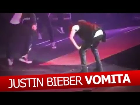 Justin Bieber Vomita en Escenario!