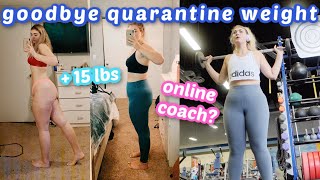 I GOT AN ONLINE COACH!!! Tracking MACROS, NEW Weight goal, motivation to start again, NEVER GIVE UP!