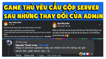Ngọc Rồng Online - Game Thủ Phẫn Nộ Đòi Gộp Server Sau Những Thay Đổi Của Admin