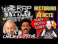 A Historian Reacts to George Carlin vs. Richard Pryor | EVERY BAR EXPLAINED (ERB Reaction)