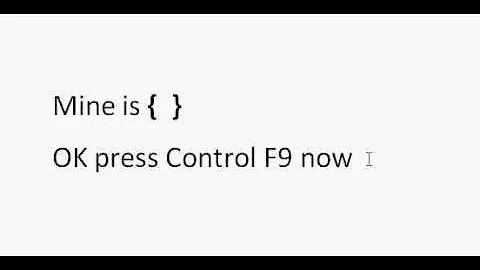 How to type fractions in Word 2007