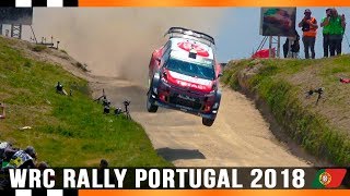 WRC Rally Portugal 2018 | Best Jumps & Flat Out | [1080p50]