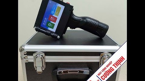 Hướng dẫn tạo và in mã QR trên máy in cầm tay MX3 - Hướng dẫn sử dụng máy in cầm tay MX3