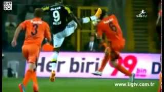 Pierre Webo Red Card | Basaksehir vs Fenerbahce [25.05.2015] Resimi