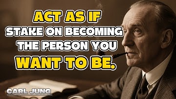 ACT AS IF | Extremely Powerful LAW OF ATTRACTION Technique To Get What You Want in Life | Carl Jun