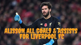 A Guinness World Record in Football History | Alisson Becker all Goals and Assists for Liverpool FC