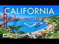 CALIFORNIA 4K Drone Footage | Golden Gate Bridge, Crystal Clear Waters &amp; Majestic Coastline