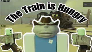 WE HAVE TO FEED THE TRAIN : Roblox Dead Rails