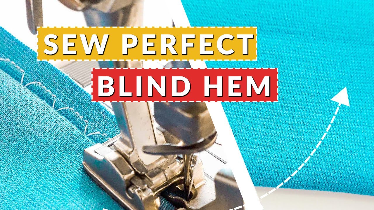 How To Sew A Hem With A Sewing Machine 