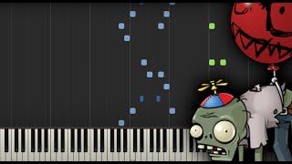 Rigor Mormist (Fog) | Plants Vs. Zombies | Synthesia Piano Cover