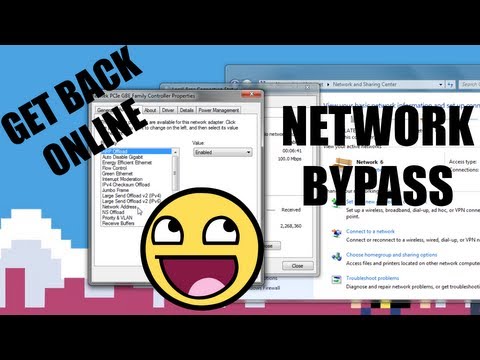 Game System on a School/Work Connection - Network Bypass [Tutorial]