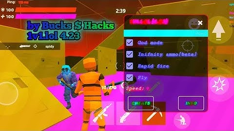 1v1.lol 4.23 Читы/mod menu || god mode, fly, speed, jump, fov, rapid fire, no ads, etc..