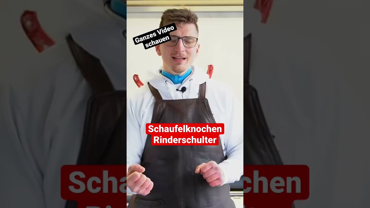 😱OMG - MIT DEM MESSER ABKRATZEN!? - Rinderschulter/Schaufelknochen # ...