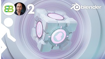 Creating A Companion Cube In Blender - Portal Game Object Tutorial (Part 2)