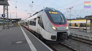 Bombardier Talent 3 | RE 8 von Würzburg Hbf abfahrt Heilbronn Hbf nach Stuttgart Hbf