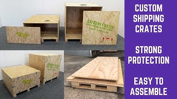 Wooden Packing Crates Sydney Offers Safe Protective Shipping Crates