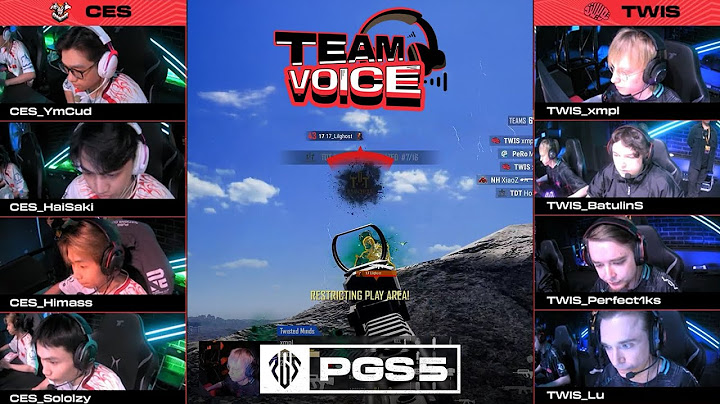 PUBG Global Series 5 Team Comm 🎙 l PUBG Esports