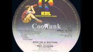Hot Quisine - Ride On A Rhythm (12" Disco-Funk 1982) chords