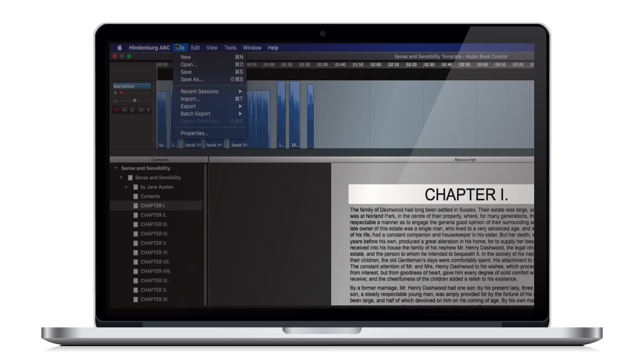 How To Save Default Sessions In Narrator Hindenburg YouTube
