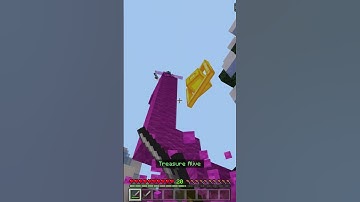 Minecraft treasure wars range hacks #minecraft #shorts #treasurewars #hacker