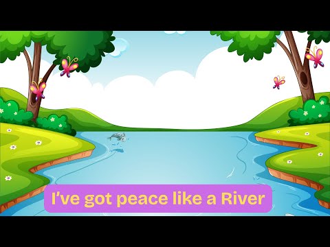 Sing Along: I've Got Peace Like a River (Kids Christian Song) | Joyful Hymn Lyrics
