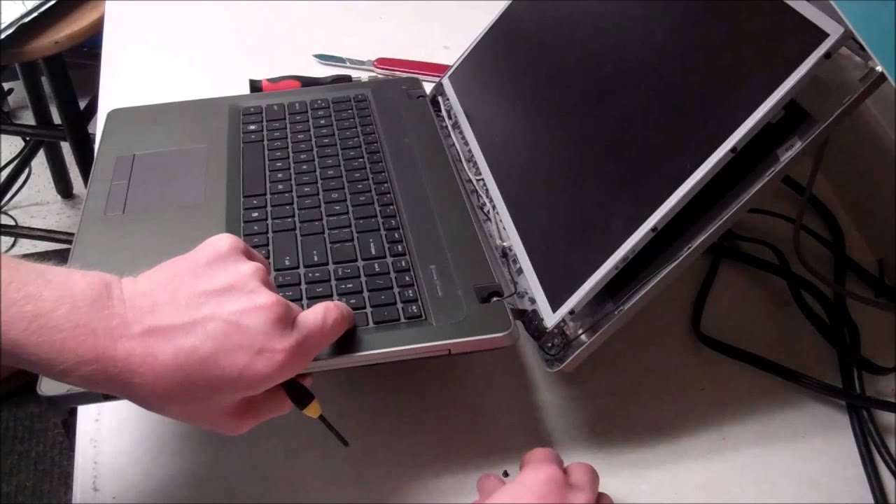 Laptop screen replacement / How to replace laptop screen HP Probook
