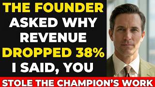 The Founder Asked Why Revenue Dropped 38%. I Said, You Gave My Contracts to Your Son-in-Law