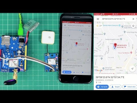 Arduino SMS ile Konum Takibi Projesi - Kapadokya GSM Shield İncelemesi