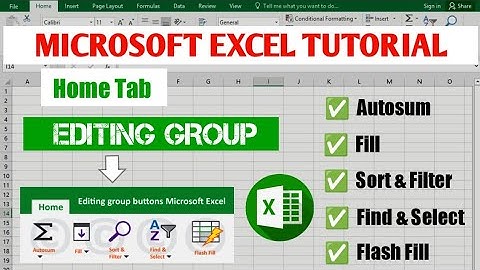 How to use editing group in excel - The Easy Way || Excel Tutorial || #excel #microsoft