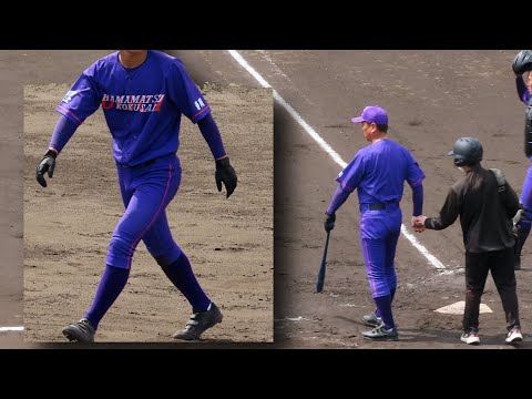 濃紫軍団】オイスカ浜松国際高校シートノック【文徳超え】 - YouTube