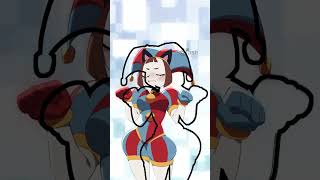 Pomni Sad Cat Dance Meme Perfect Outlines