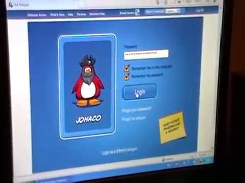 passwords for Gary and Sensei in club penguin