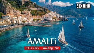 картинка: Пеший тур по Амальфи 2025 🌅 Италия 🇮🇹 | Жемчужина побережья Италии?  [4K60]
