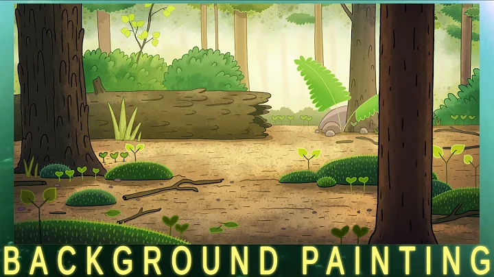 Animation Stuff: Forest Background Painting