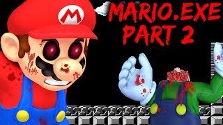 MARIO.EXE PART 2 - LUIGI KILLS HIMSELF?! [Super Mario Bros. Horror Game]