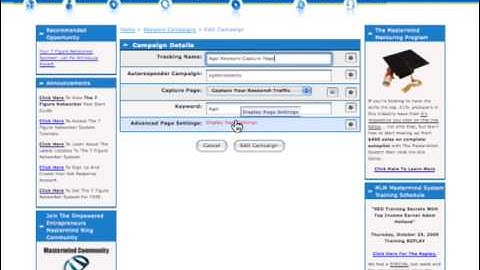 Part II: Keyword Targeted Campaign.