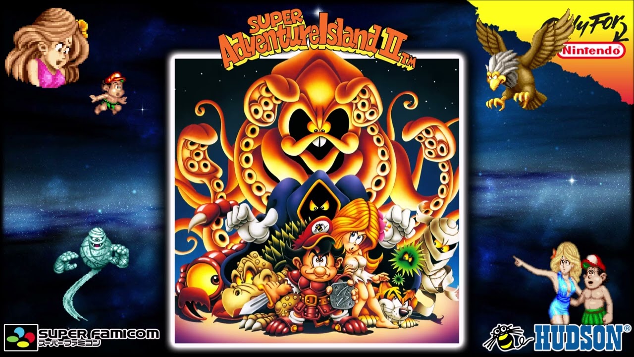 Super Adventure Island II -22- Flash 'n' Cash (SNES/SFC) - OST