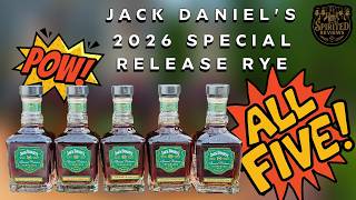 Jack Daniel's 2026 Special Release Rye Whiskey Battle | Boiler Hill vs Coy Hill vs Fire Brigade