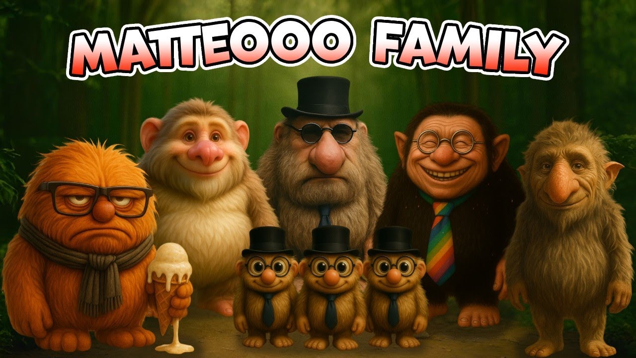 All MATTEOOO Family Italian Brainrot Animals