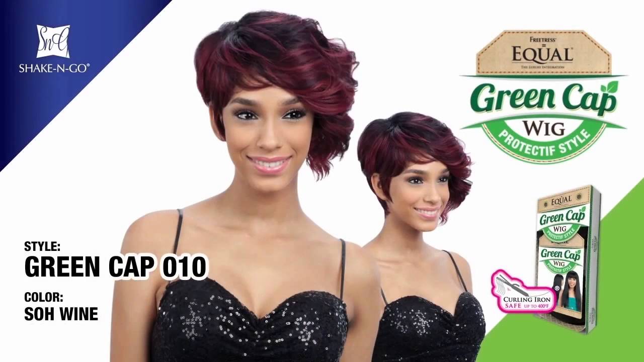 Freetress Equal Synthetic Hair Wig - Green Cap 010 --/WIGTYPES.COM