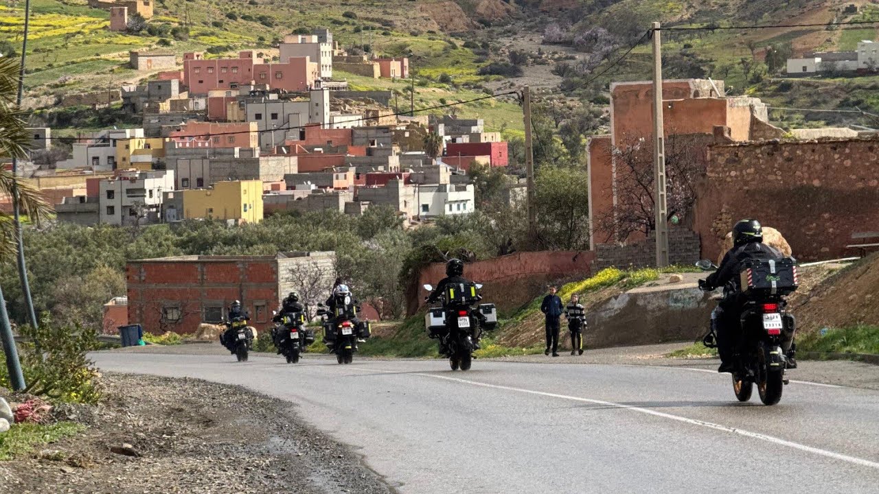 الذكرى التانية لتأسيس (Moroccan Riders United)  #gs1200ss #qjmotor #tractor #trk502 