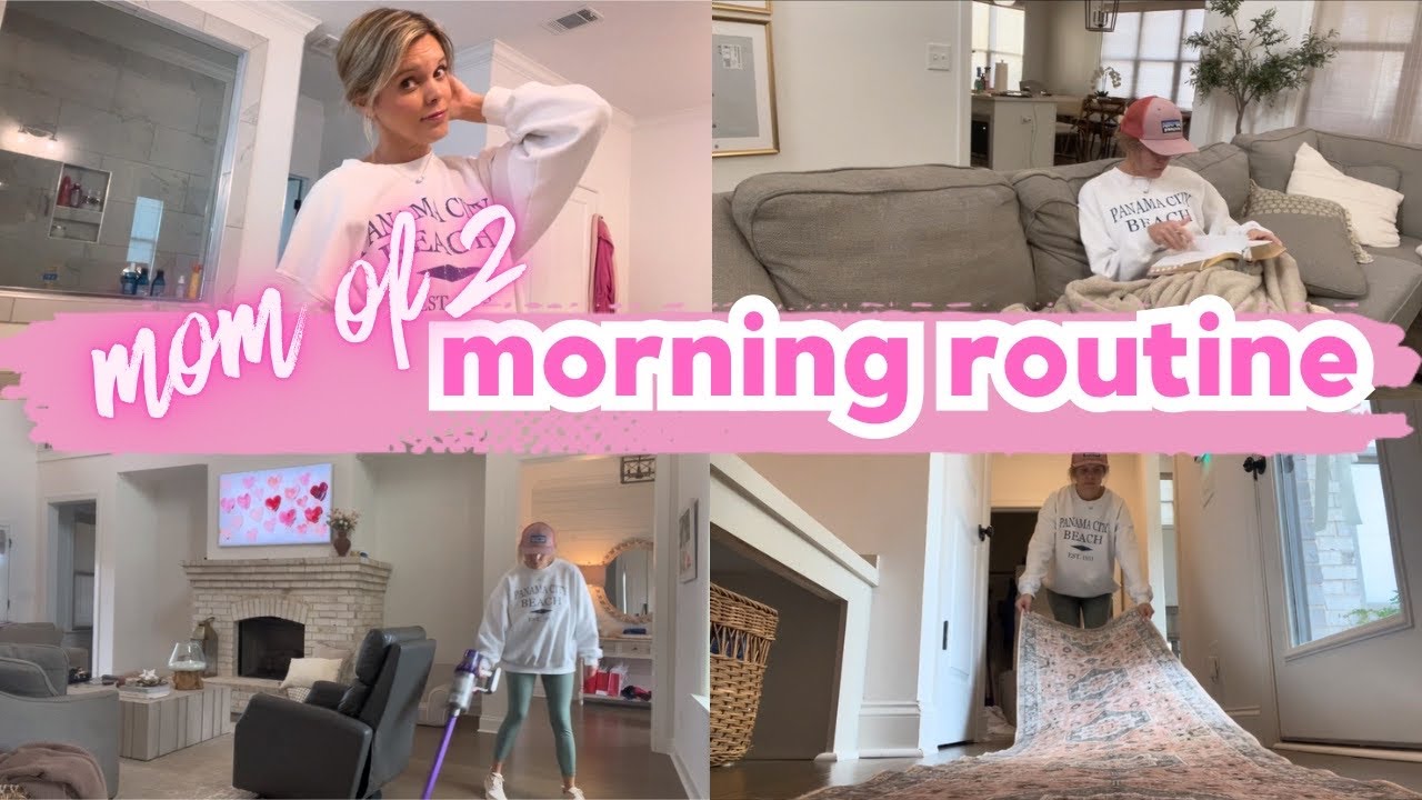 Productive Morning Routine After Kids Go to School | Mom of 2