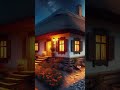 Moonlit Serenity: A Cozy Cottage in Nature's Embrace