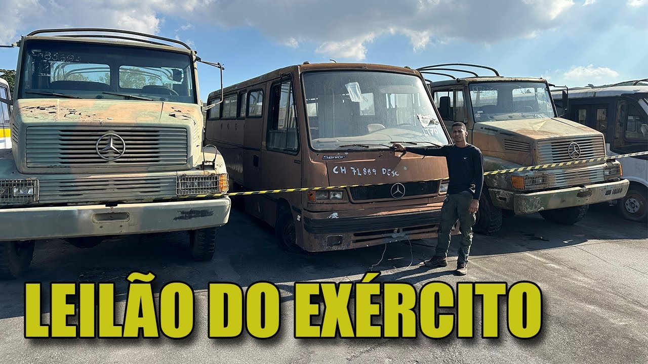 VISITEI O PRIMEIRO LEILÃO DO EXÉRCITO DE 2025 NO RJ - BCMS