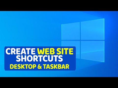 How to Create Windows Desktop and Taskbar URL Shortcuts in Chrome & Edge Browsers hqdefault