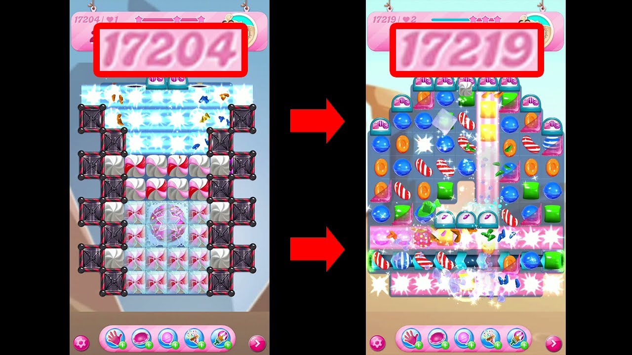 Candy Crush Saga fast Gameplay | levels 17204 To 17219 😎
