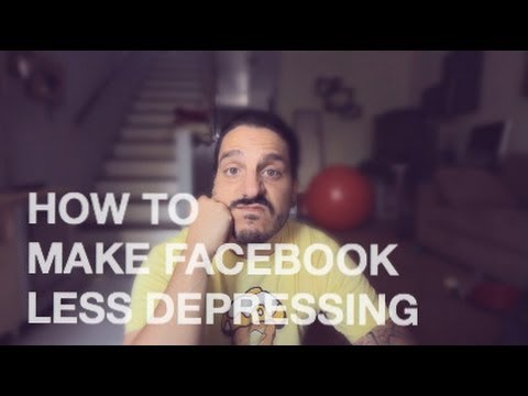 How To Make Your Facebook Less Depressing (by @mikefalzone)