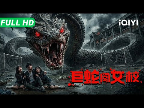 【Multi Sub】《巨蛇闯女校》Rising Boas in a Girl's School 变异巨蛇血洗空乘女校!保安携手美女校花上演极限大逃亡!【惊悚 恐怖 灾难 | iQIYI大电影】