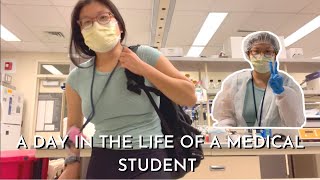 A Day In The Life of a 2nd Year Medical Student | research, injections, naps